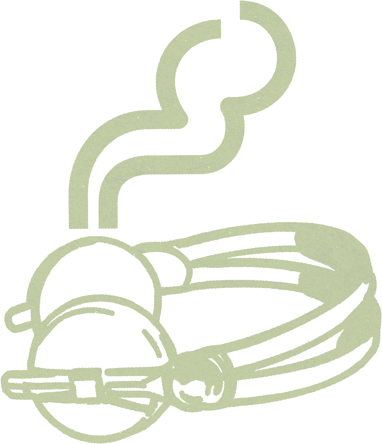 headphones with smoke coming out